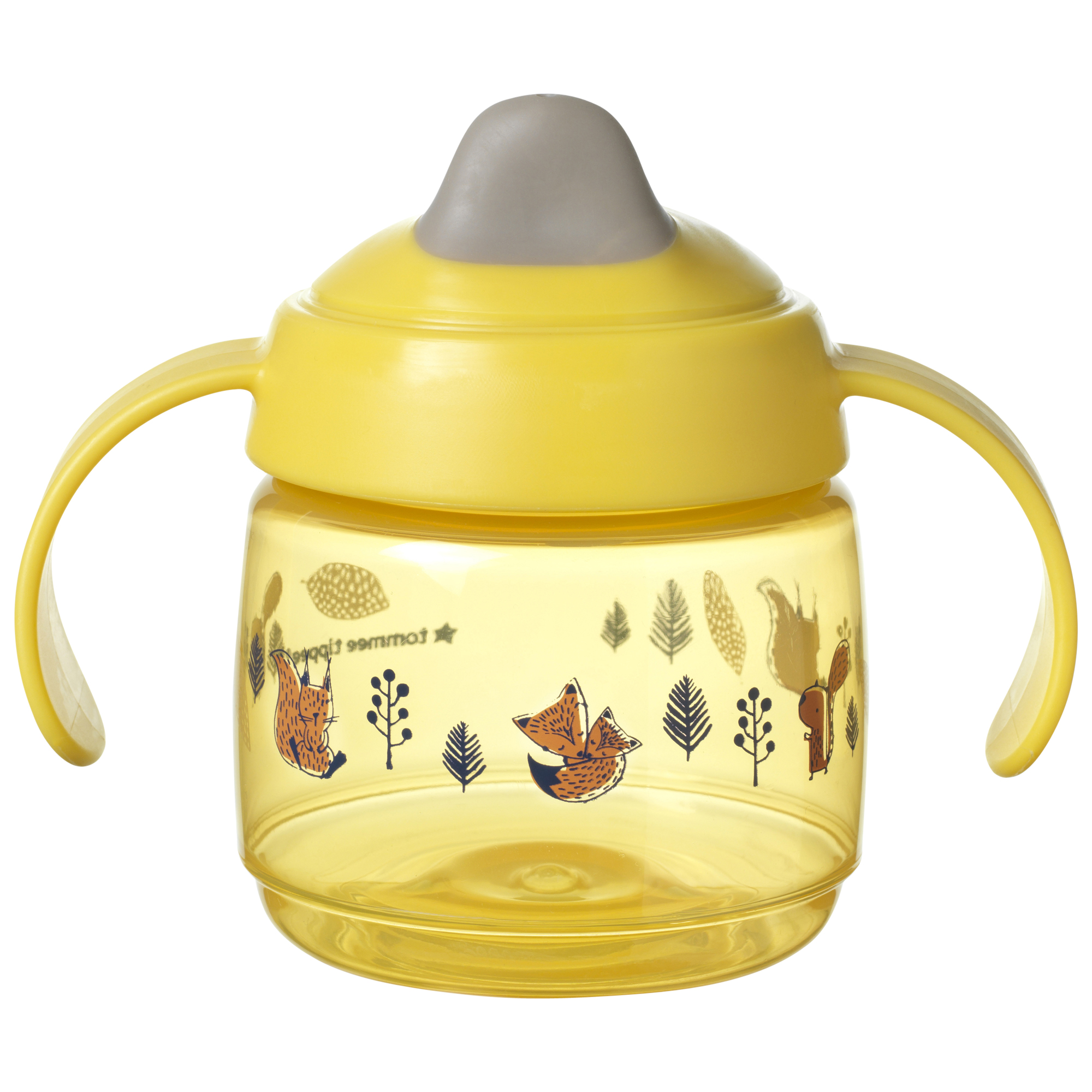 Netečúci hrnček Superstar 190ml 4m + Yellow