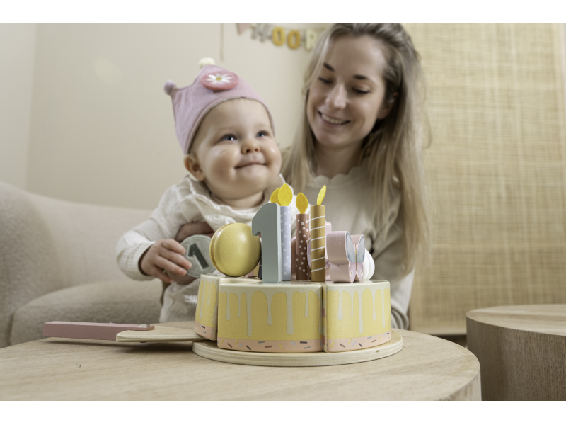 Narozeninová korunka s čísly Pink