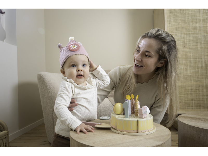 Narozeninová korunka s čísly Pink