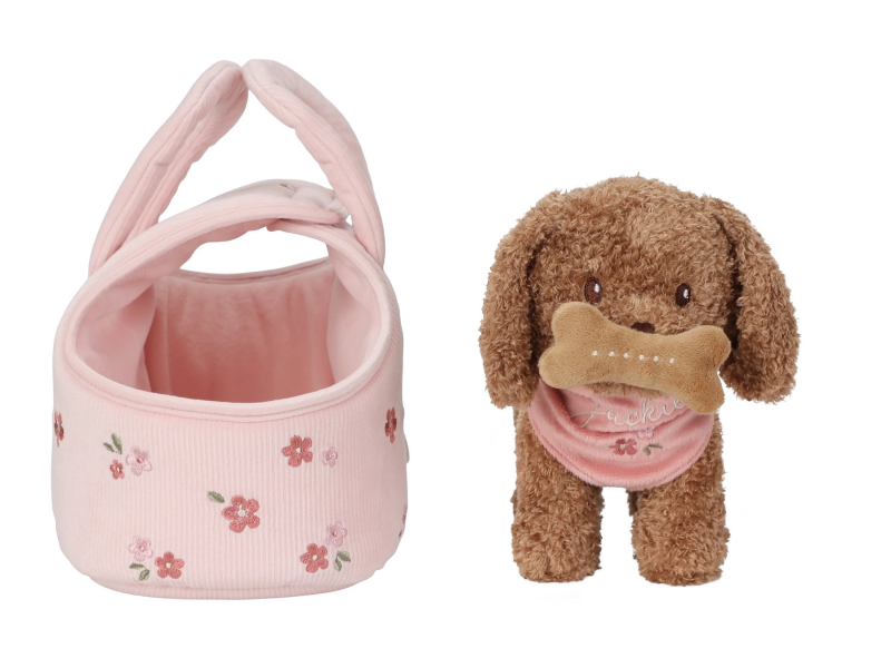 Pejsek plyšový Jackie v kabelce