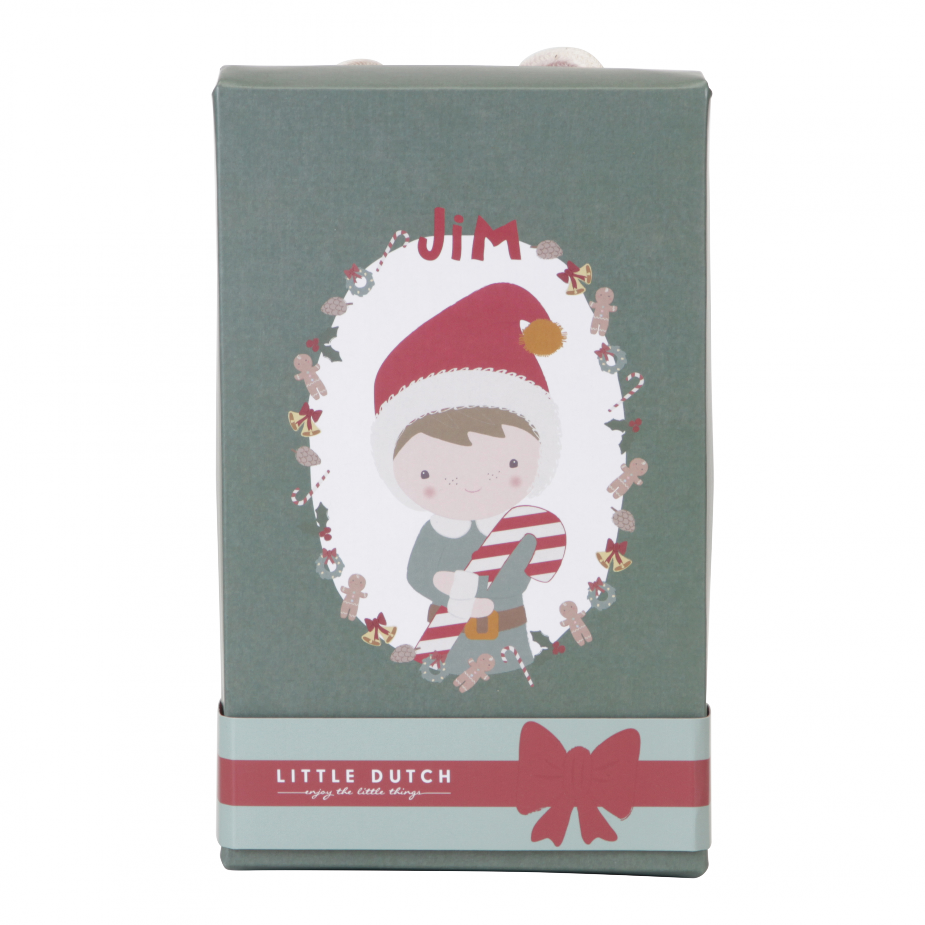 Panenka Jim vánoční 35 cm