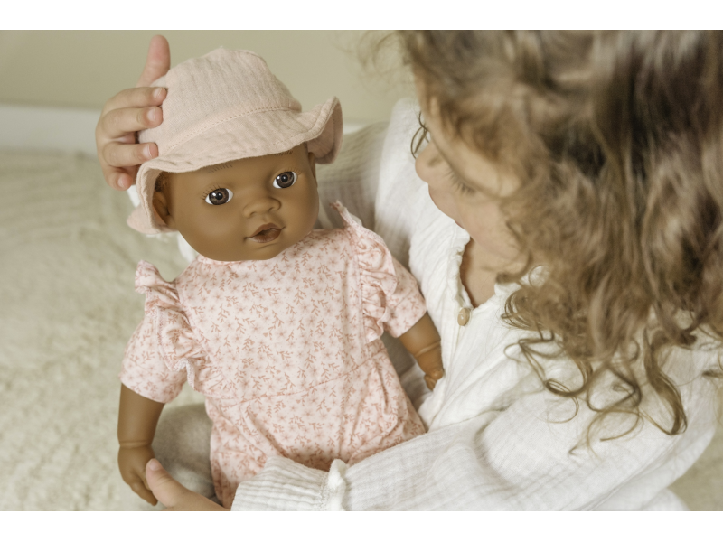 Oblečení na panenku Baby Pink Floral