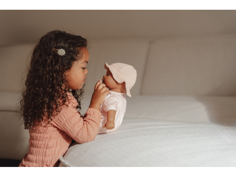 Oblečení na panenku Baby Pink Floral