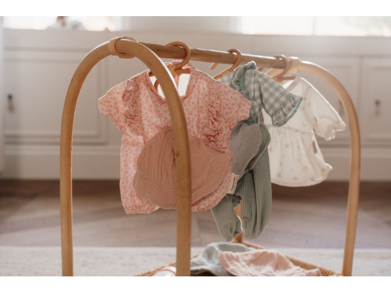 Oblečení na panenku Baby Pink Floral