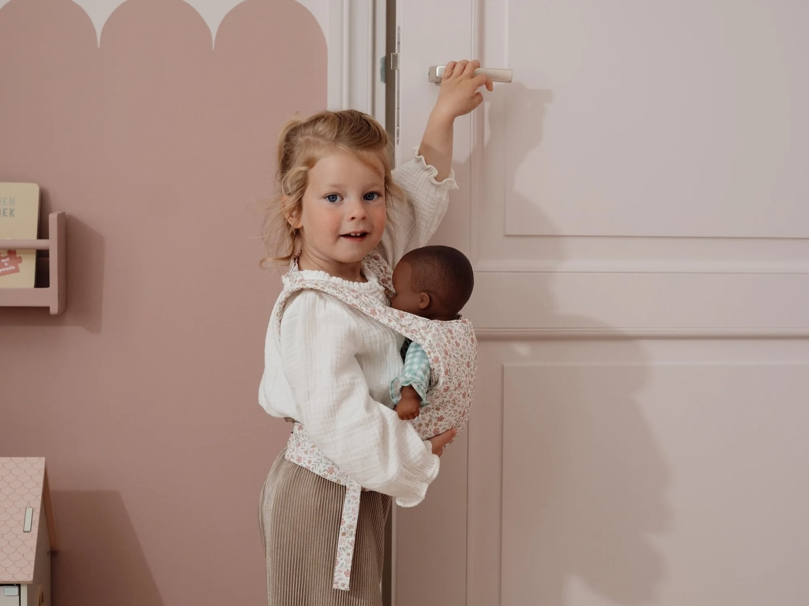 Nosítko pro panenky Soft Flowers