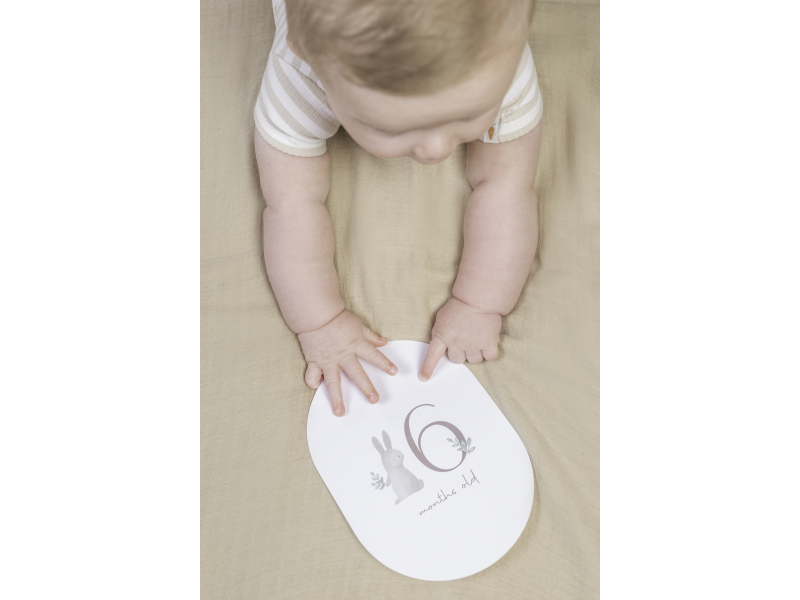 Karty s věkem Baby Bunny