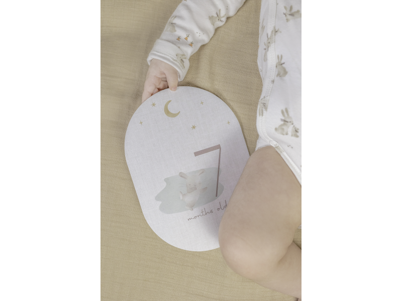 Karty s věkem Baby Bunny