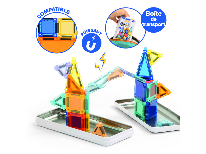 Magnetická stavebnice mini 26 ks