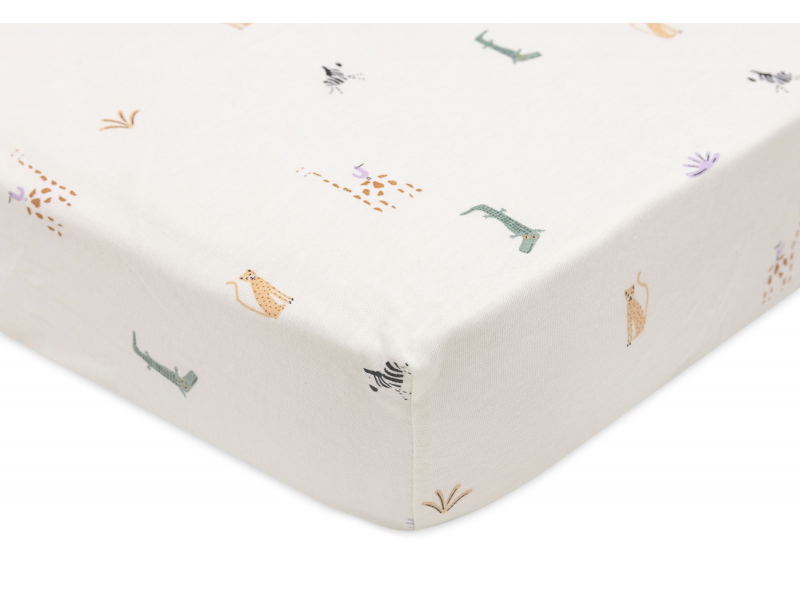 Prostěradlo napínací 120x60 cm Jungle Jambo