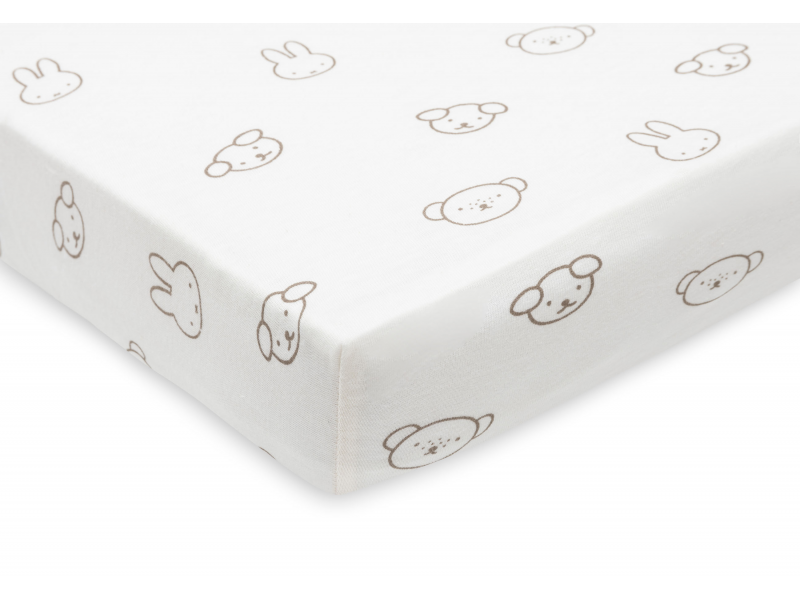 Prostěradlo napínací 120x60 cm Miffy & Friends