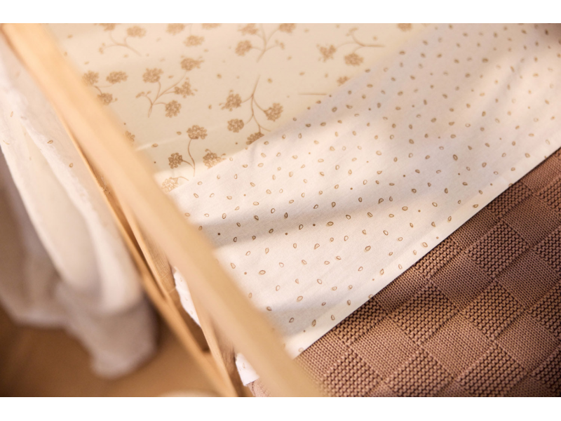 Prostěradlo napínací 120x60 cm Leafy Dreams