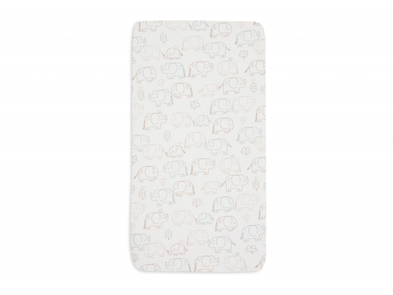 Prostěradlo napínací 120x60 cm Elephant Tales