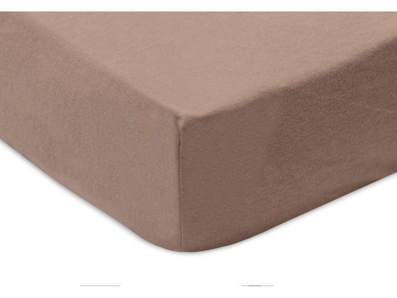 Prostěradlo napínací 120x60 cm Milky Coffee