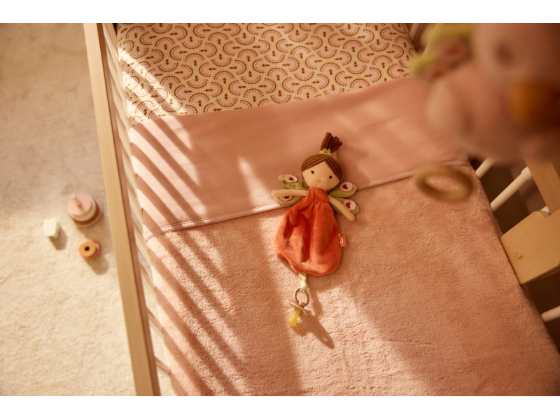 Deka 75x100cm Basic Sherpa Silk Rose