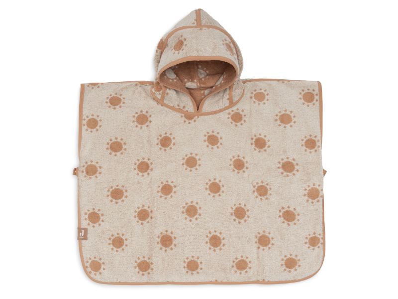 Osuška pončo froté Jacquard Sun