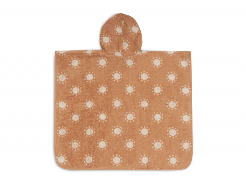 Osuška pončo froté Jacquard Sun