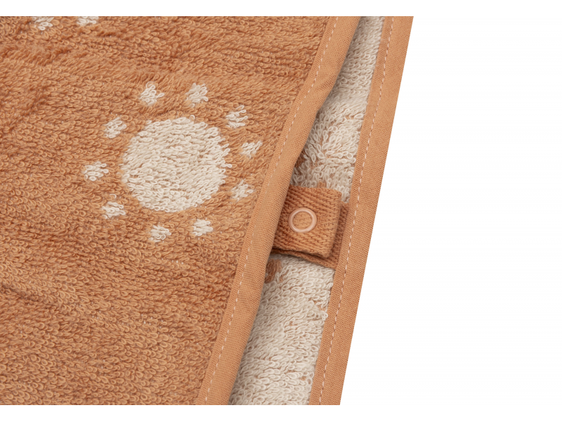 Osuška pončo froté Jacquard Sun