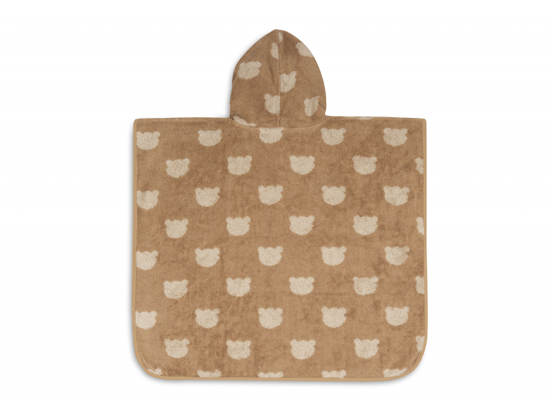 Osuška pončo froté Jacquard Teddy Bear