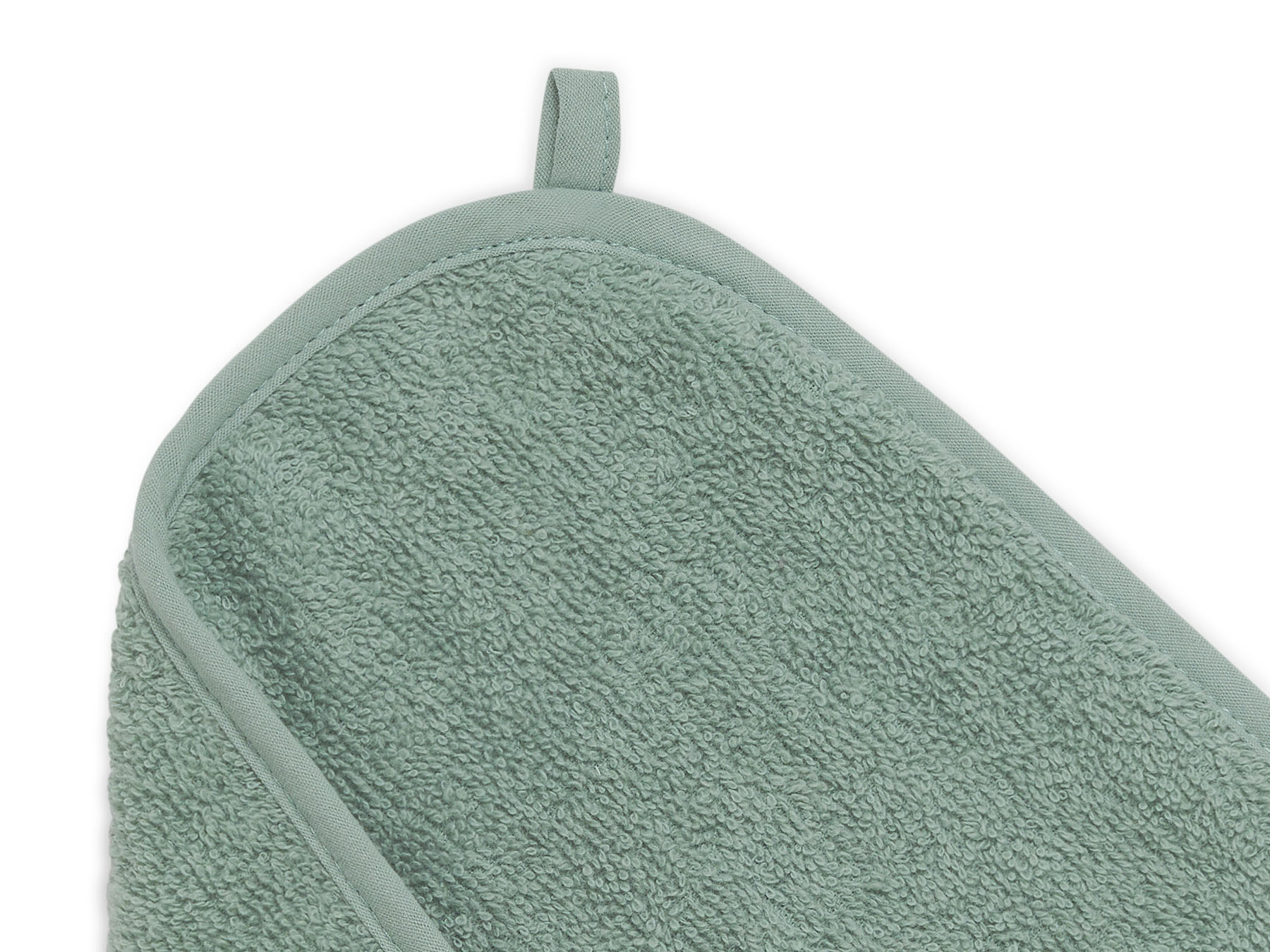 Osuška s kapucí froté 75x75 cm Ash Green