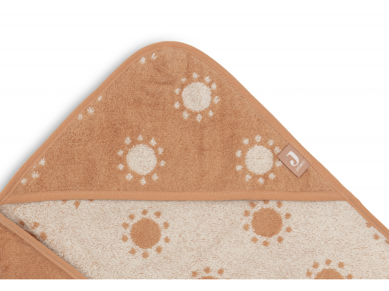 Osuška s kapucí froté 75x75 cm Jacquard Sun