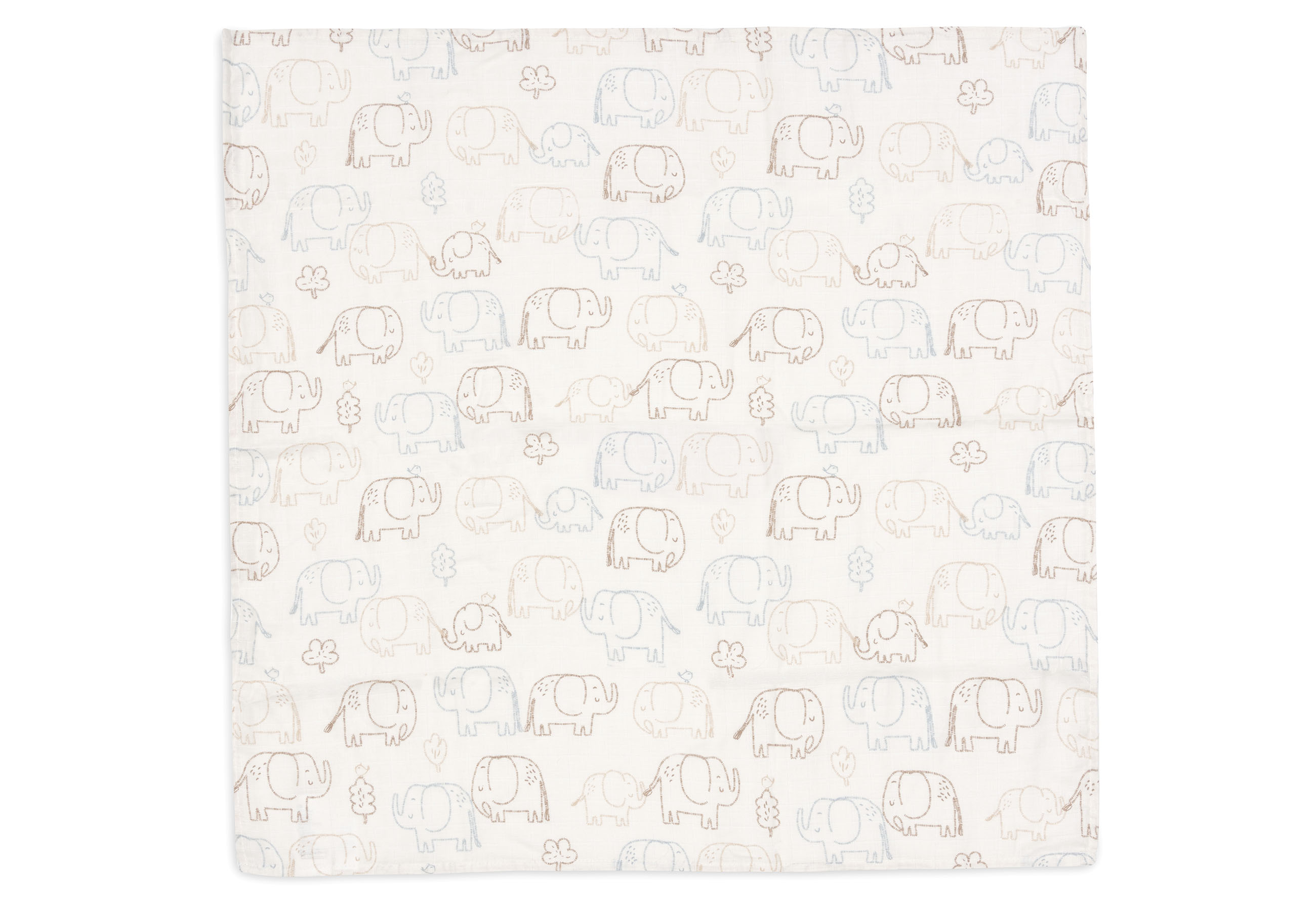 JOLLEIN Pleny 3 ks 70x70 cm Elephant Tales