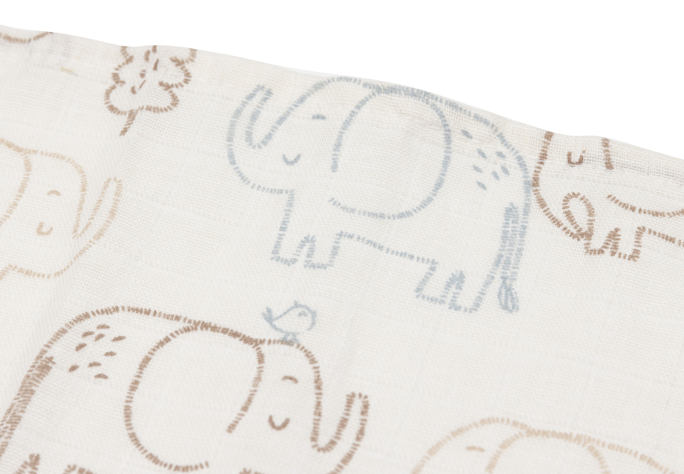 JOLLEIN Pleny 3 ks 70x70 cm Elephant Tales