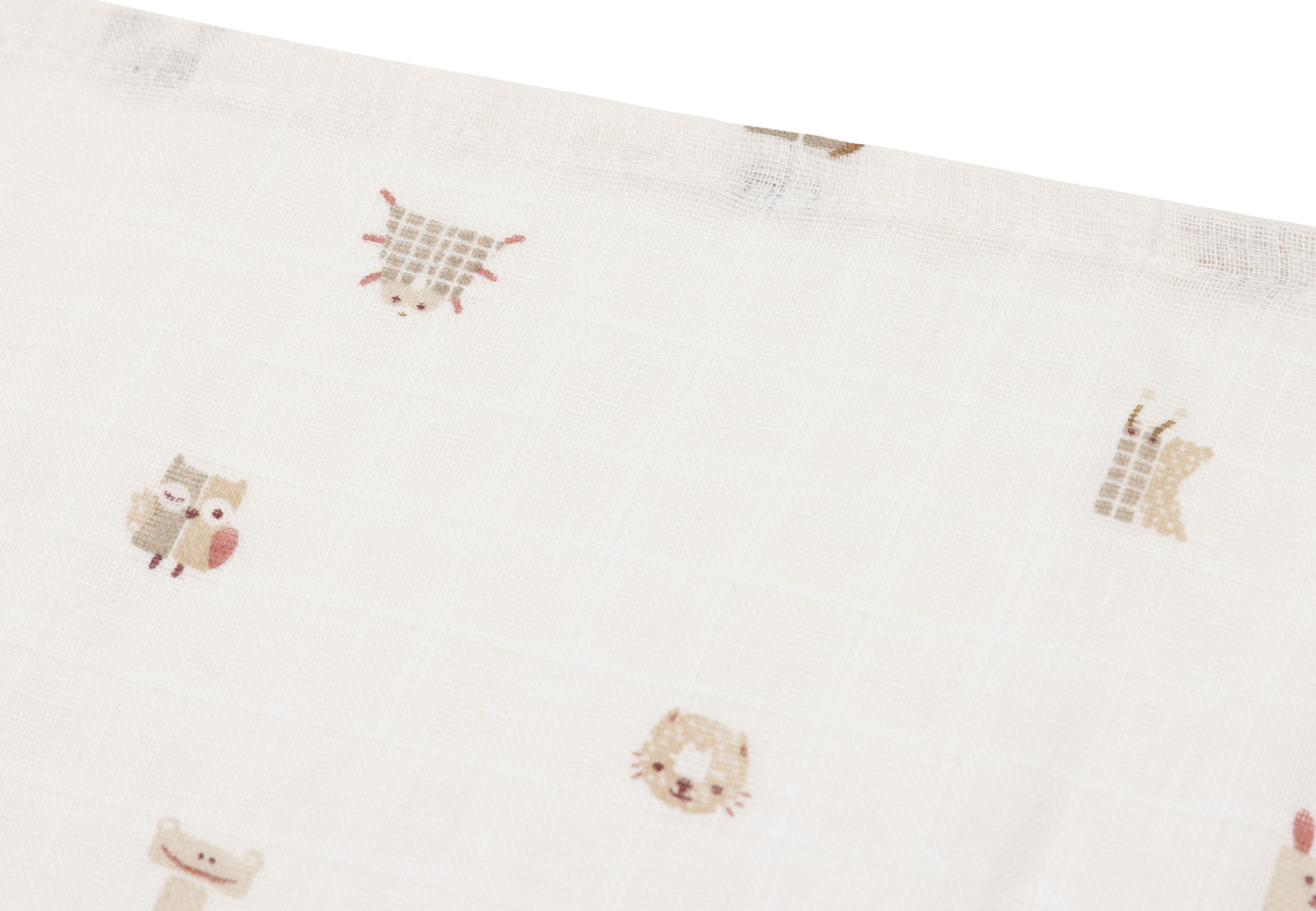 JOLLEIN Pleny 3 ks 70x70 cm Animal Friends