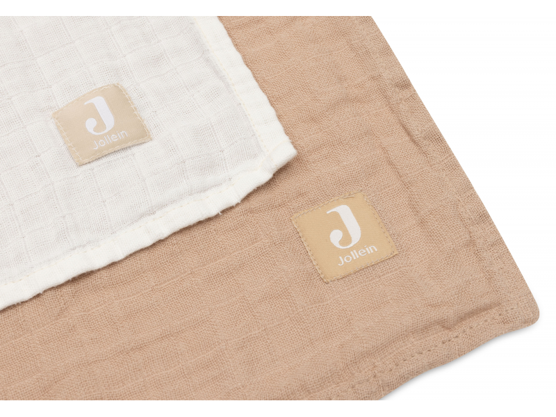 Pleny zavinovací 2ks 115x115 cm Biscuit / Ivory