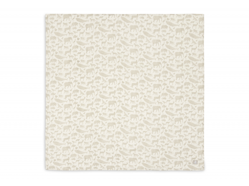 Pleny zavinovací 2ks 115x115cm Animals Nougat