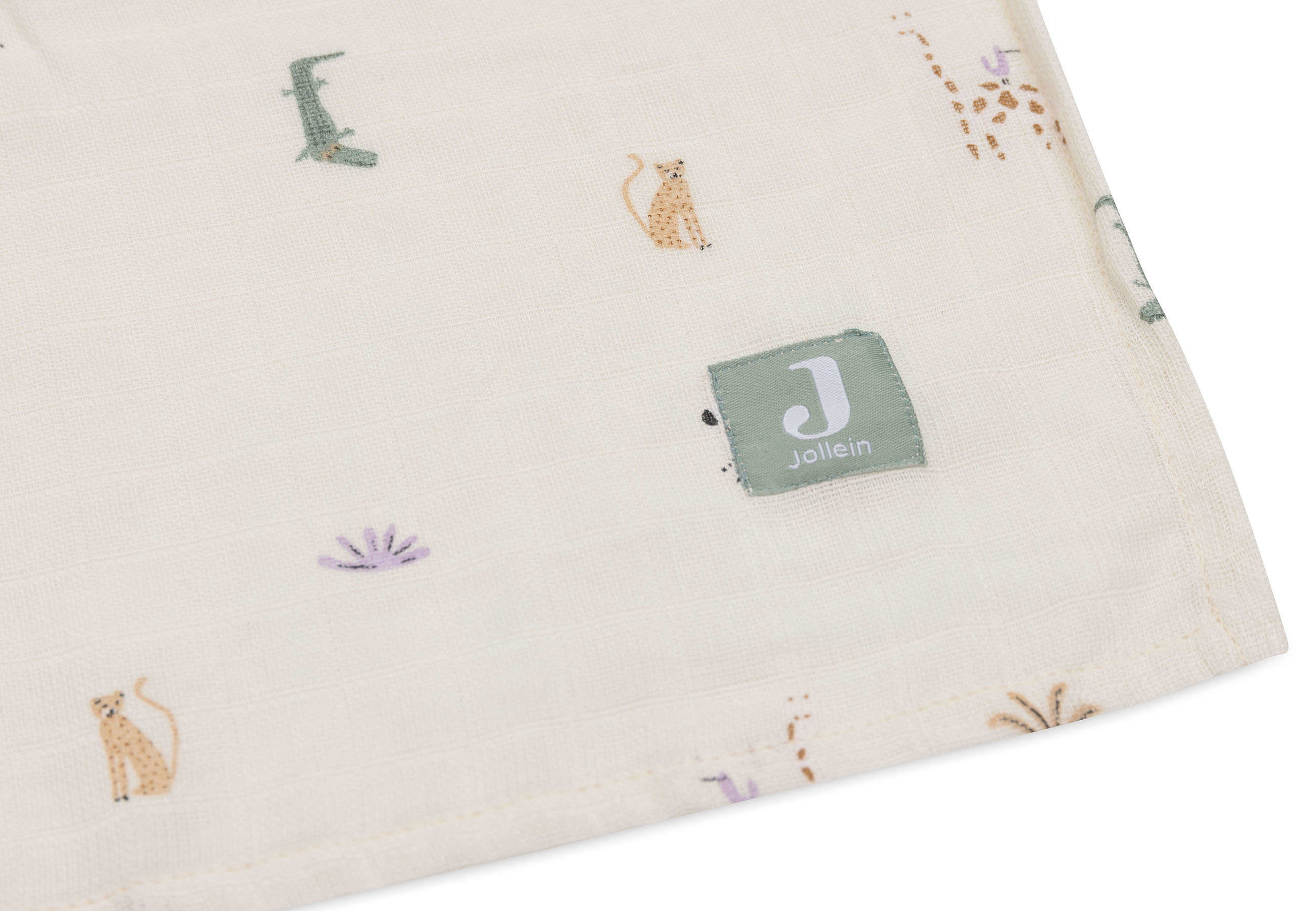 JOLLEIN Pleny zavinovací 2ks 115x115 cm Jungle Jambo