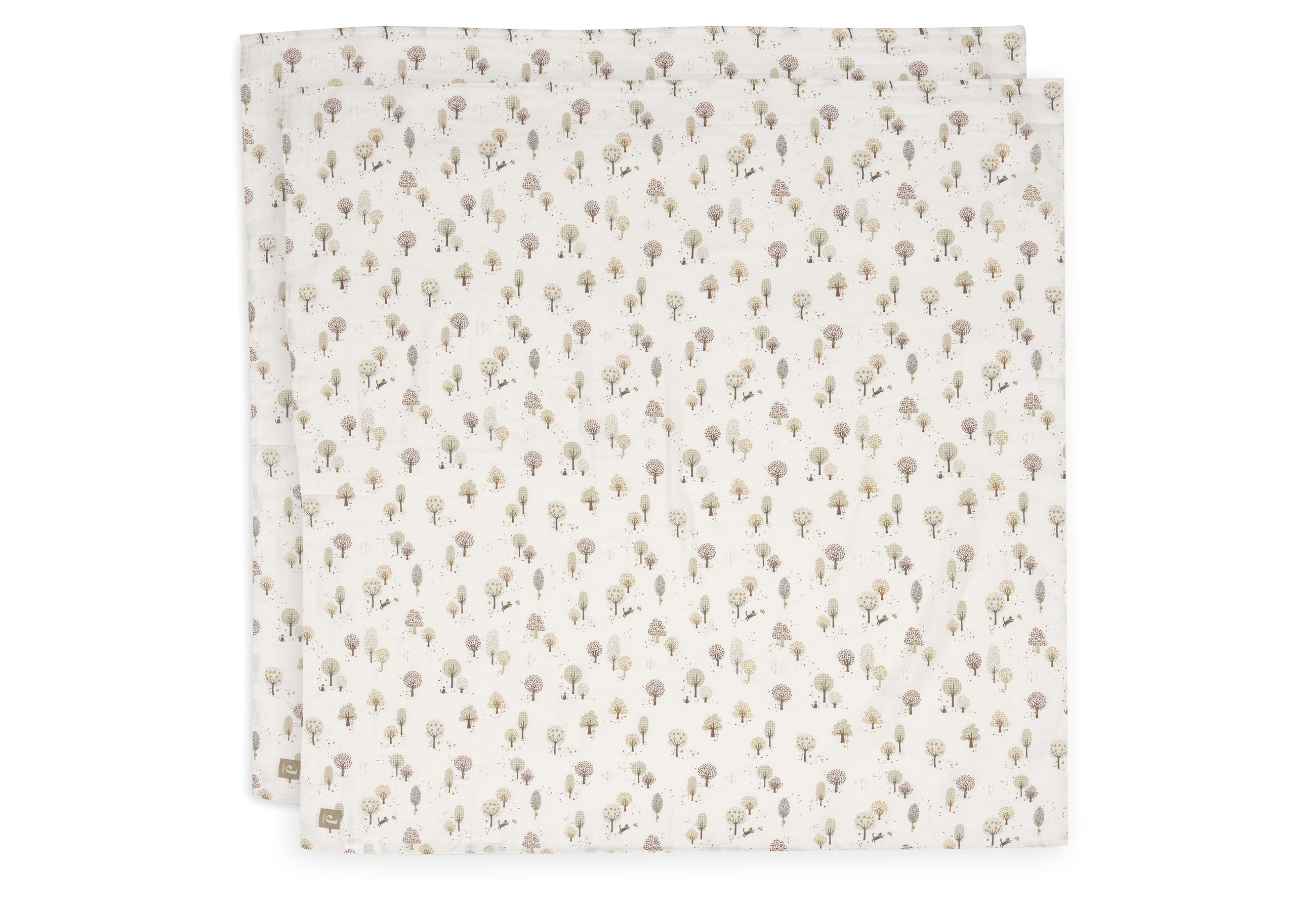 JOLLEIN Pleny zavinovací 2ks 115x115 cm Tiny Park