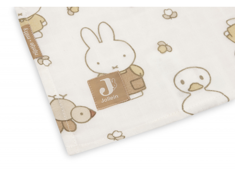 Pleny zavinovací 2ks 115x115 cm Miffy Family Farm