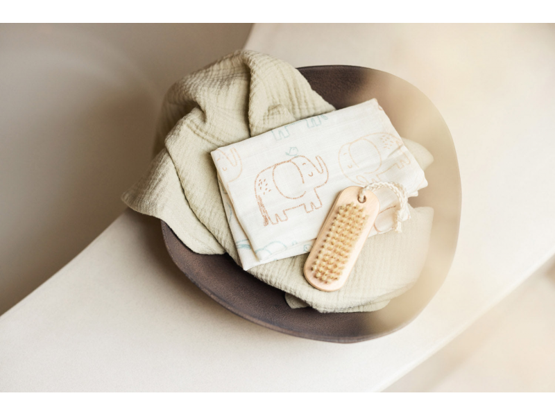 Ubrousky mušelínové 3 ks 31x31cm Elephant Tales