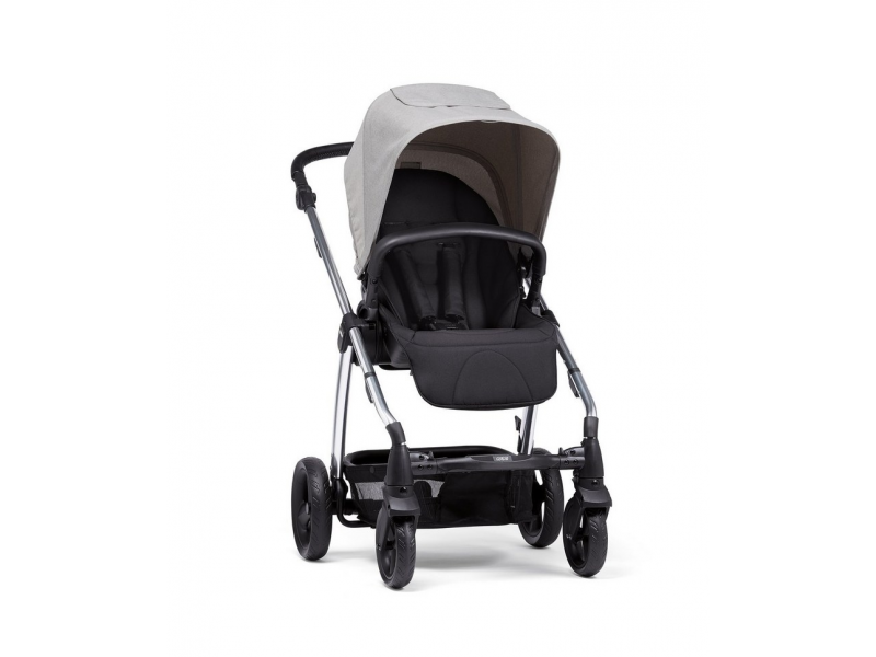 MAMAS & PAPAS SOLA2 KOČIARIK CHROMOVÁ KONŠTRUKCIA LIGHT GREY MARL + FUSAK