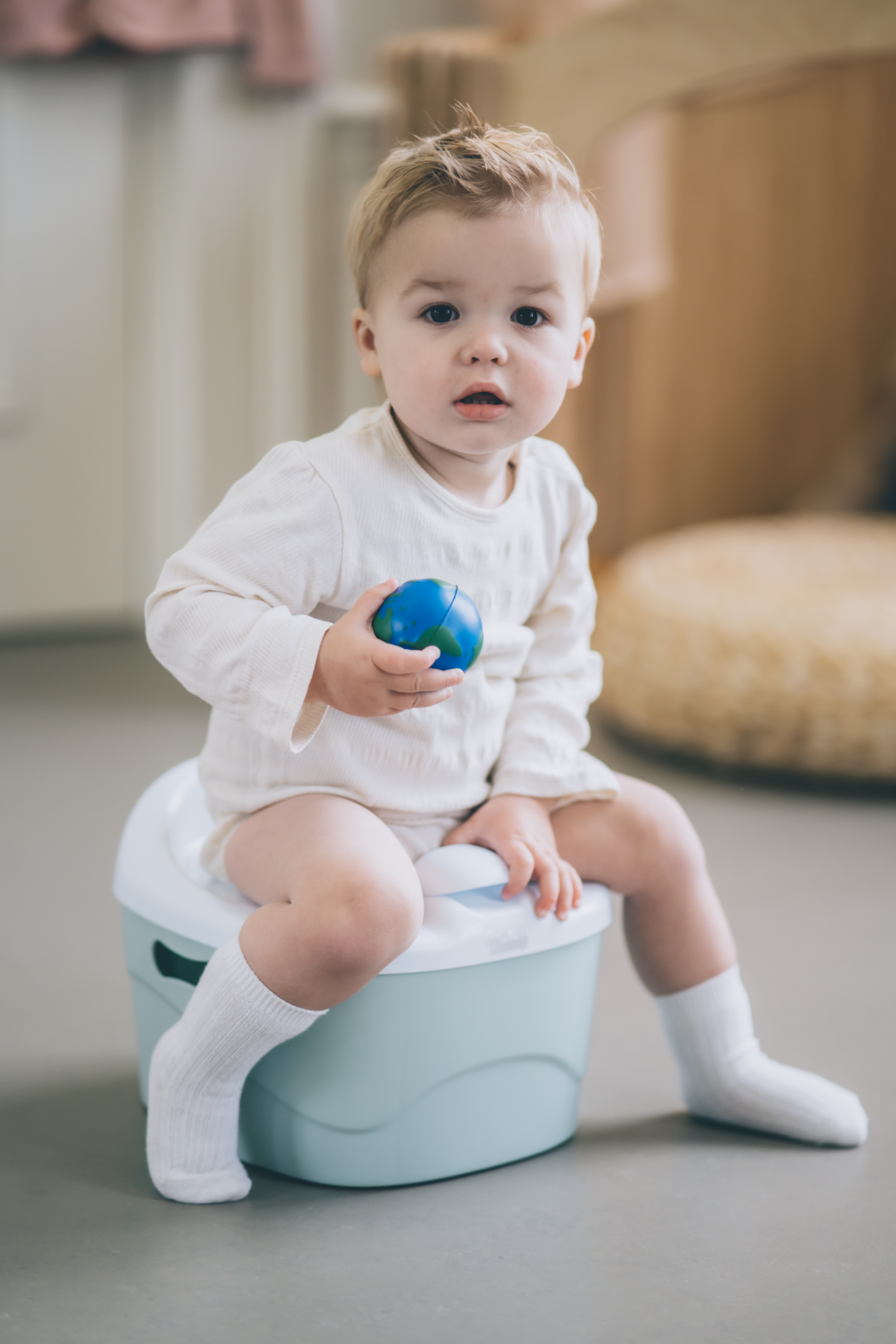 DIAPERCHAMP Nočník 3v1 PottyChamp Silver