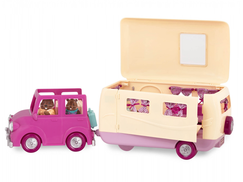 Sada na kempování Pink Happy Camper