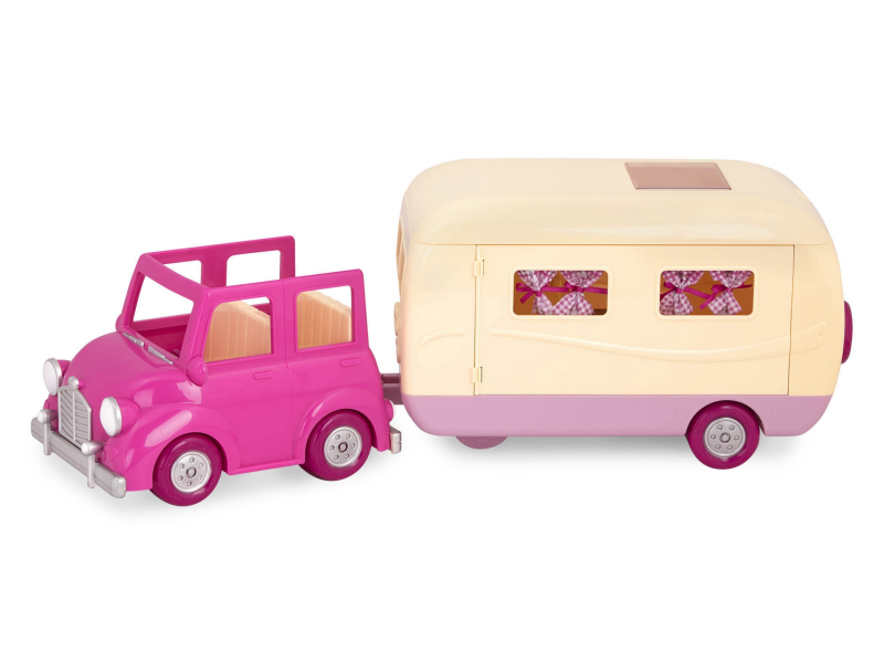 Sada na kempování Pink Happy Camper