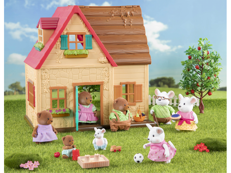 Rodina myší s prarodiči Nibblekin