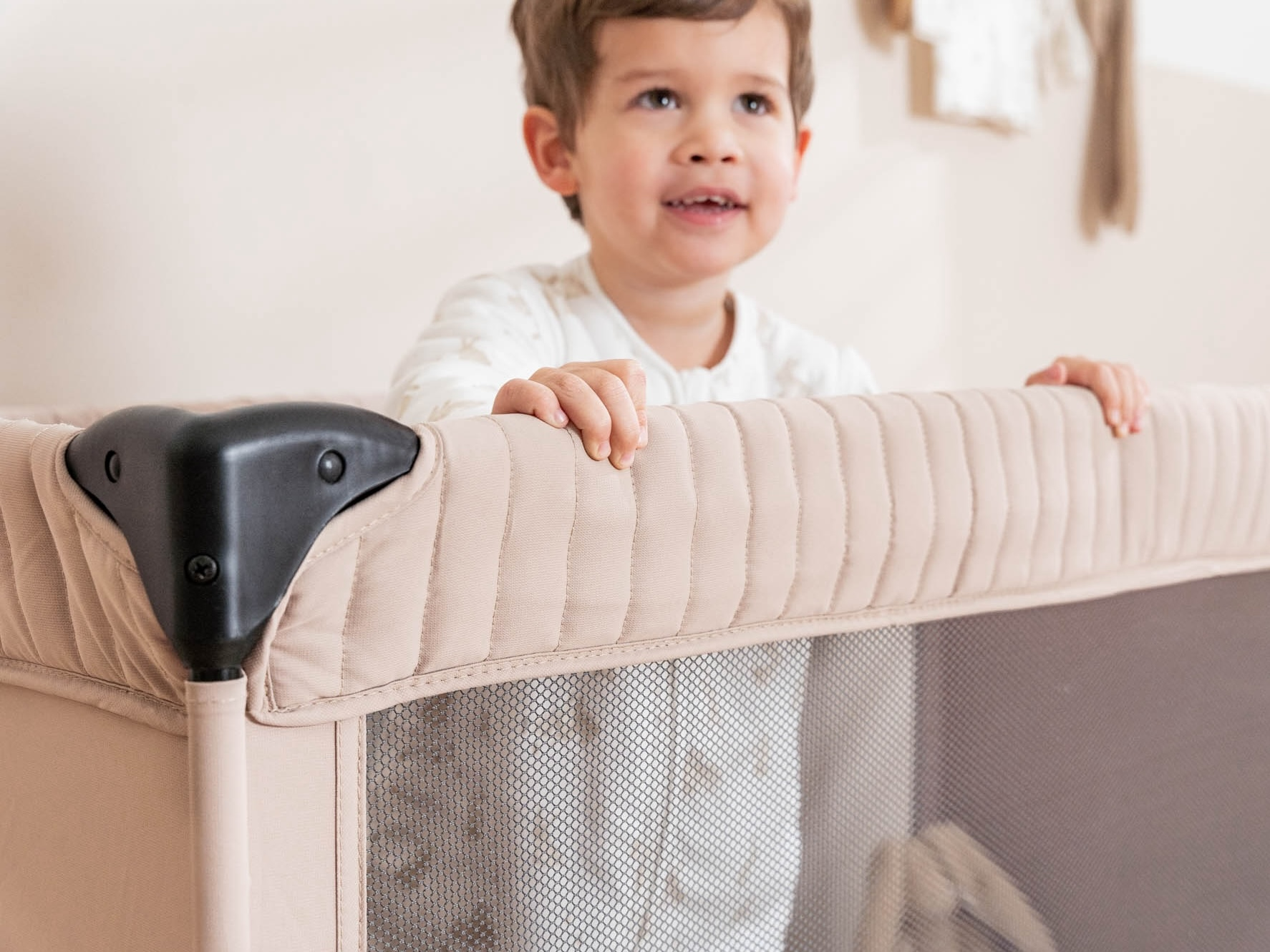 LITTLE DUTCH Postýlka cestovní Beige