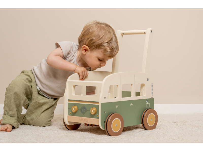 Karavan vozík dřevěný Vintage