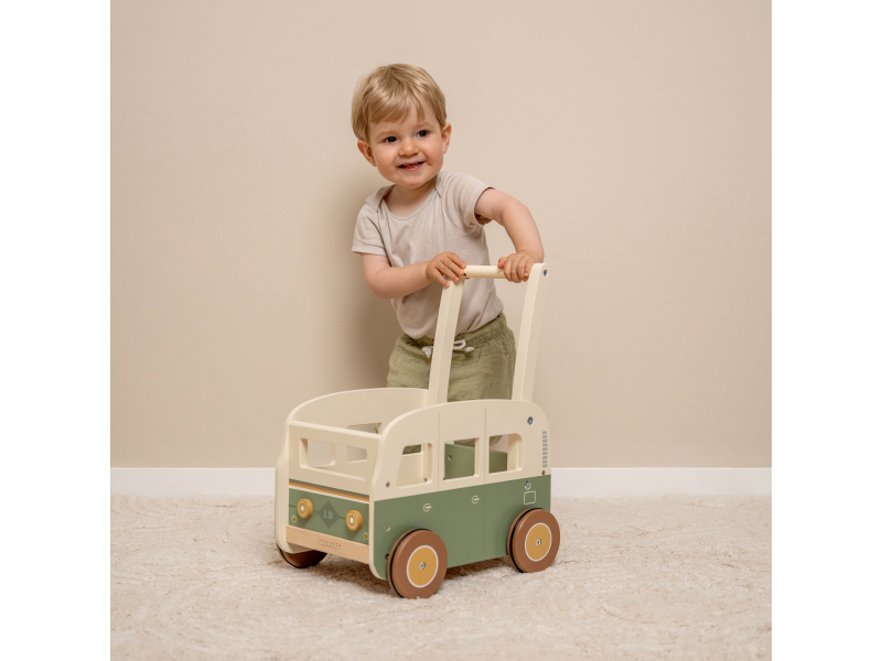 Karavan vozík dřevěný Vintage