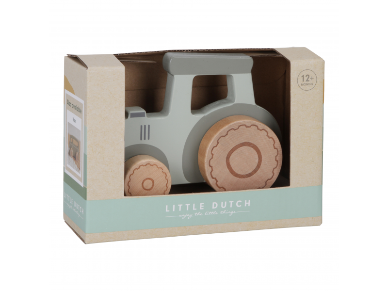 Traktor dřevěný Farma