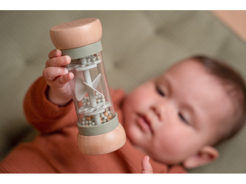 Chrastítko přesýpací hodiny Farma