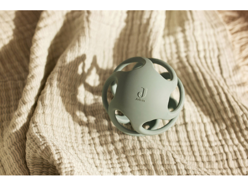 Kousátko míček silikon Sea Green