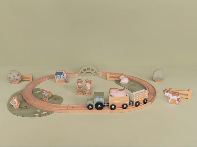 Vláčkodráha dřevěná Farma
