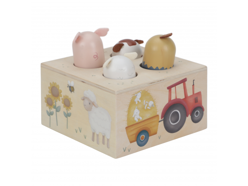 Vyskakovací zvířátka se zvuky Farma