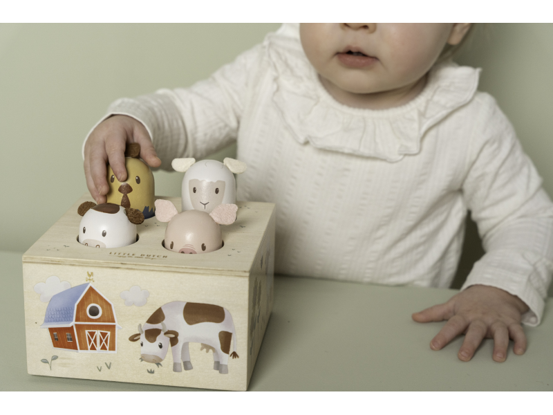 Vyskakovací zvířátka se zvuky Farma