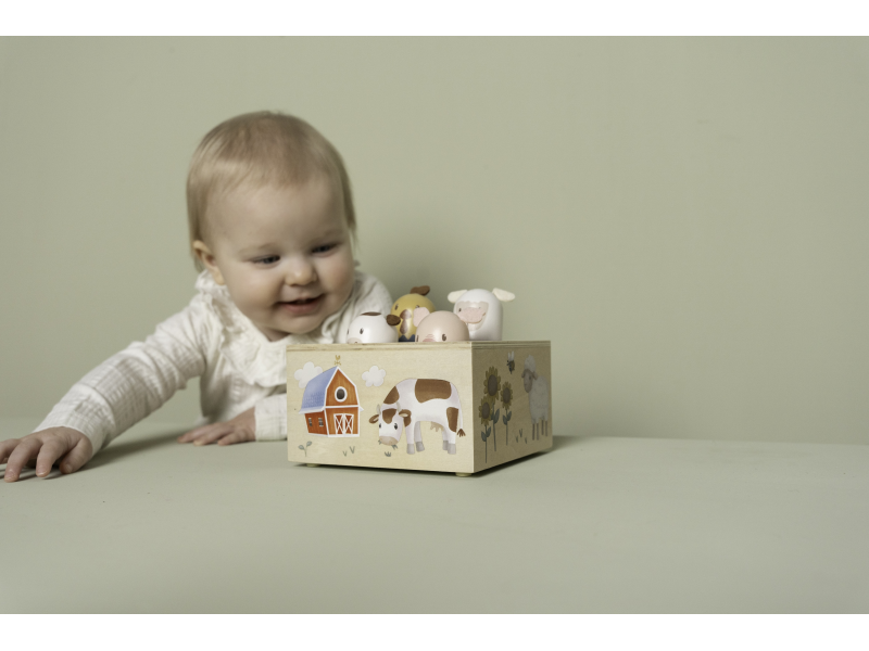 Vyskakovací zvířátka se zvuky Farma
