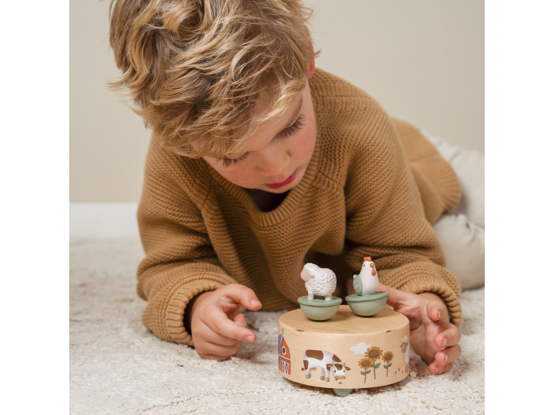 Hudební box natahovací Farma