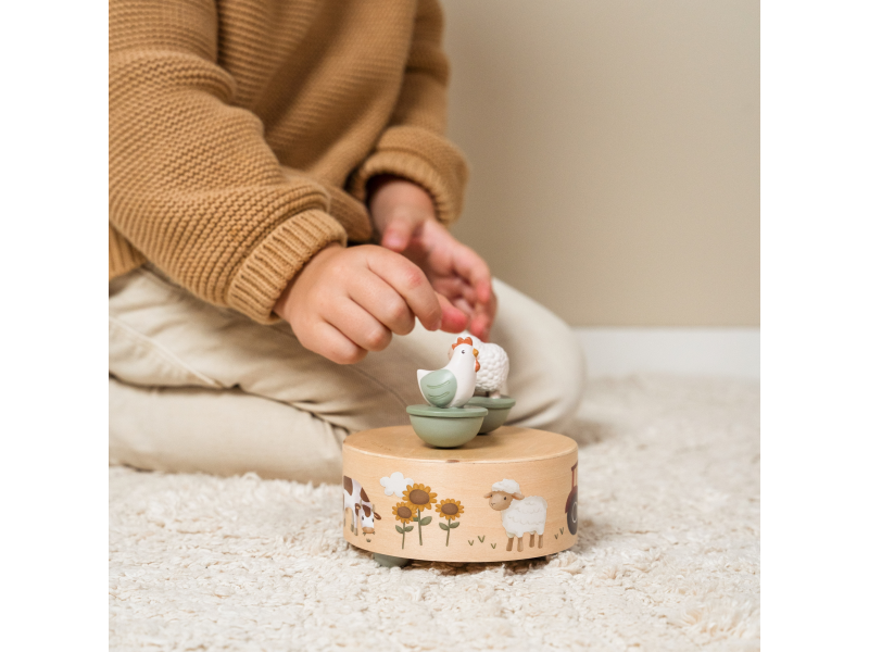 Hudební box natahovací Farma